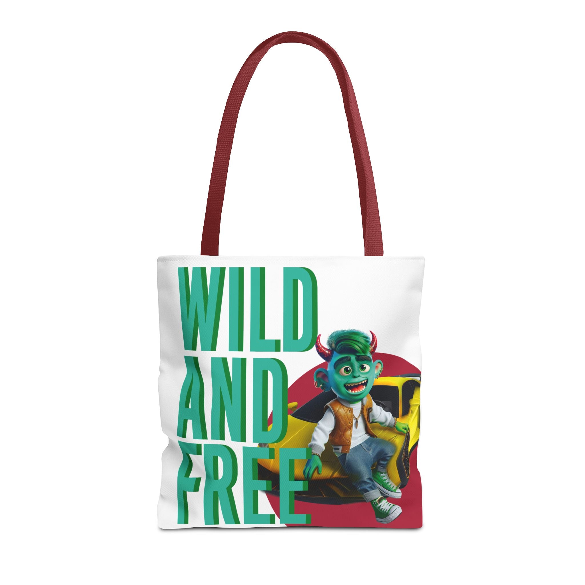 Image of Stylish All-Over Print Tote Bag – Durable & Functional